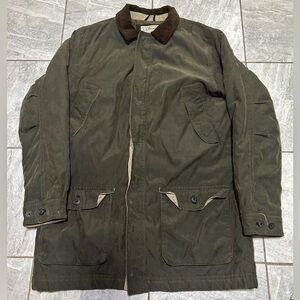 Vintage L.L.Bean Insulated Field Coat Men’s XL Tall Plaid Lined Barn Jacket